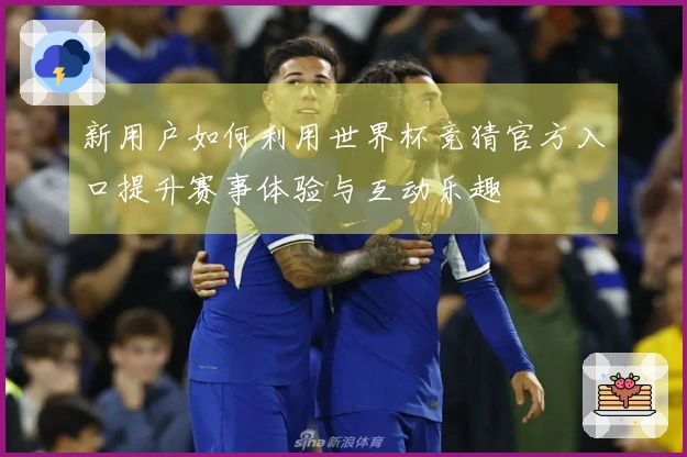 新用户如何利用世界杯竞猜官方入口提升赛事体验与互动乐趣