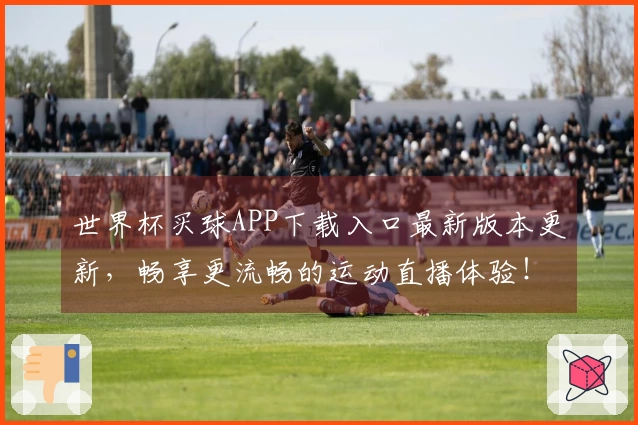 世界杯买球APP下载入口最新版本更新，畅享更流畅的运动直播体验！
